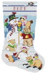 (image for) Snowman & Animals Stocking